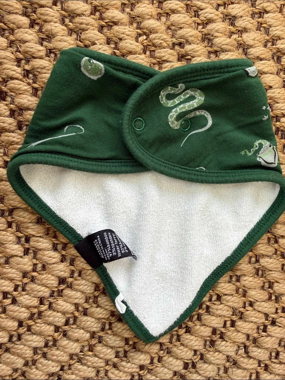 Kyte baby Harry Potter/Slytherin Bandana Bib